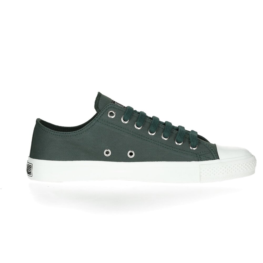 Fair Trainer White Cap Lo Cut Collection 17 Reseda Green | Just White