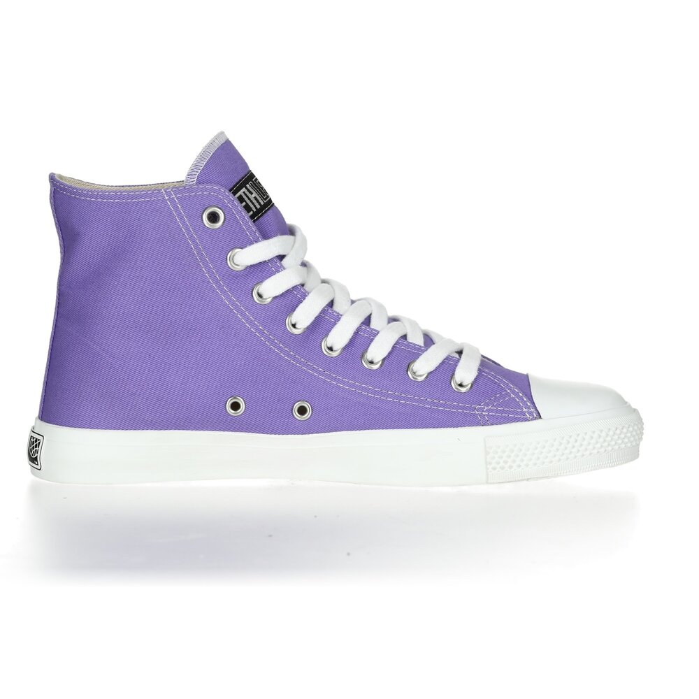 Fair Trainer White Cap Hi Cut Collection 17 Purple Rain | Just White
