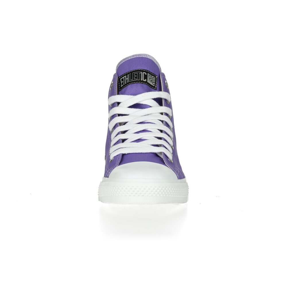 Fair Trainer White Cap Hi Cut Collection 17 Purple Rain | Just White
