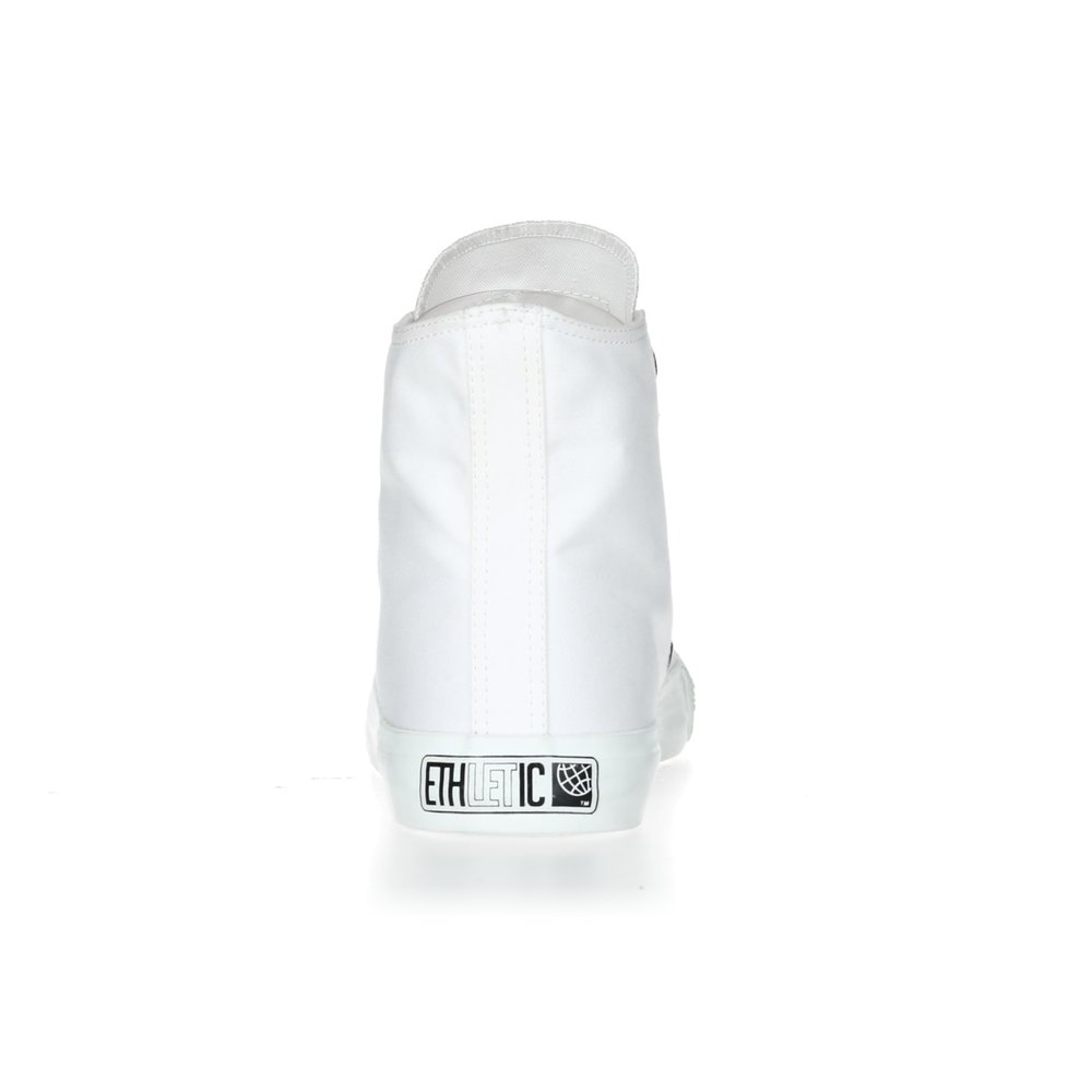 ETHLETIC Fair Trainer  White Cap Hi Cut Collection 17 Just White | Just White