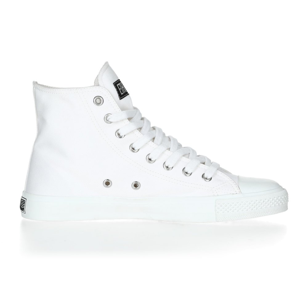 ETHLETIC Fair Trainer  White Cap Hi Cut Collection 17 Just White | Just White