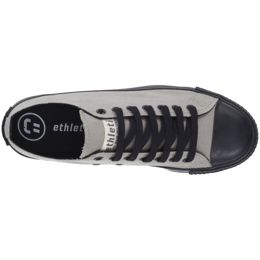 ETHLETIC Fair Trainer Black Cap Lo Cut Collection 18 Frozen Olive | Jet Black