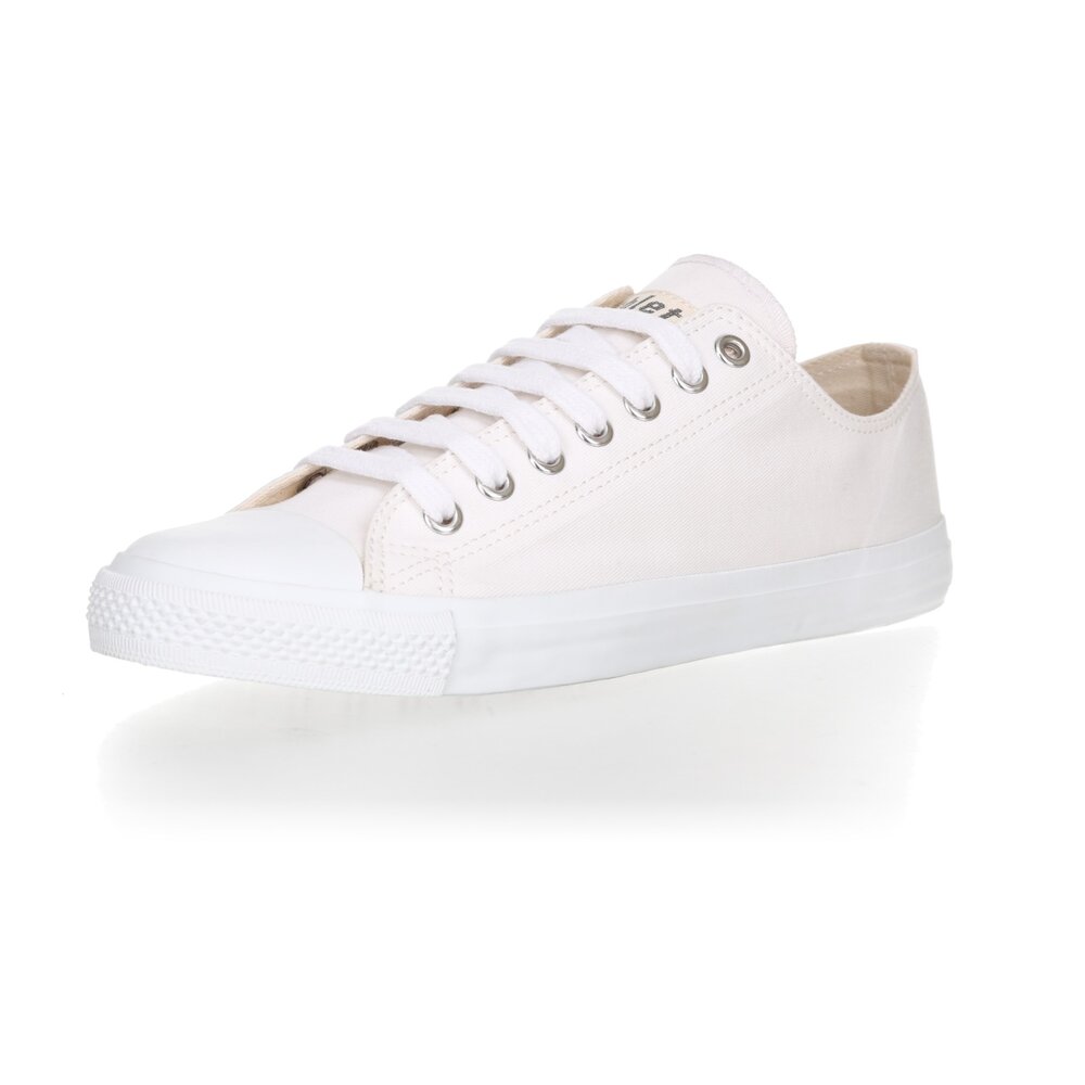 ETHLETIC Fair Trainer  White Cap Lo Cut Collection 18 Just White | Just White