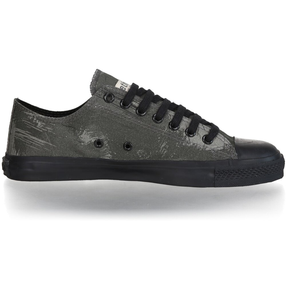 ETHLETIC Fair Trainer Black Cap Lo Cut Collection 18 Dove Camo Olive | Jet Black