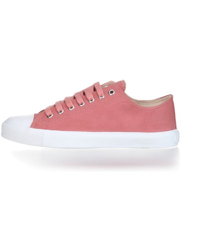 Fair Trainer White Cap Lo Cut Collection 18 Rose Dust | Just White