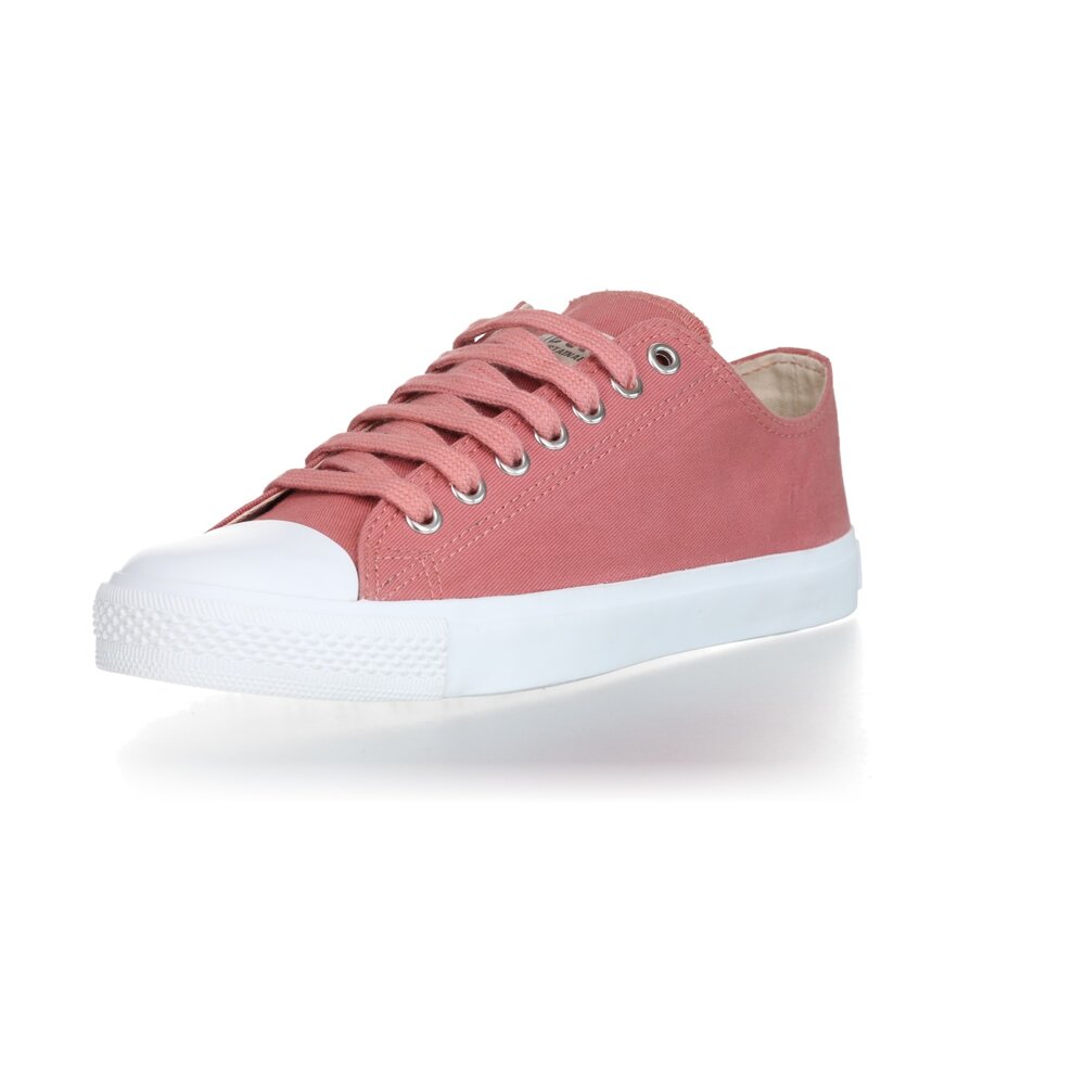 ETHLETIC Fair Trainer  White Cap Lo Cut Collection 18 Rose Dust | Just White