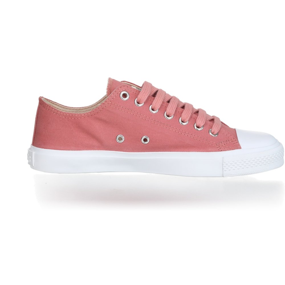 ETHLETIC Fair Trainer  White Cap Lo Cut Collection 18 Rose Dust | Just White