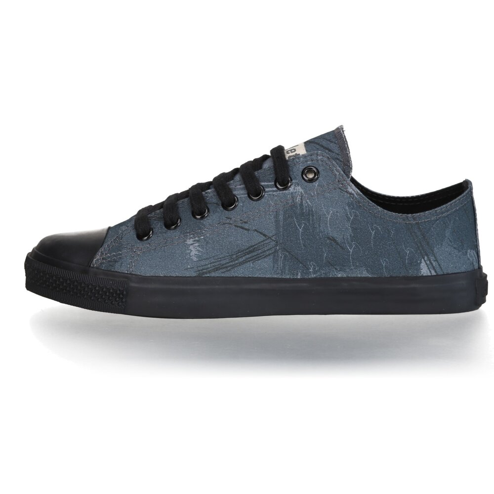Fair Trainer Black Cap Lo Cut Collection 18 Dove Camo Indigo | Jet Black
