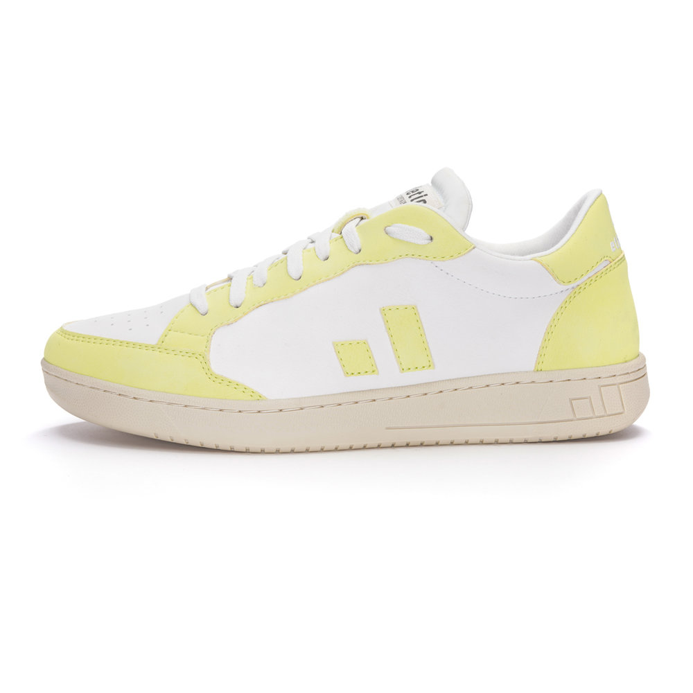 ETHLETIC Jesse Lo Cut Lime Yellow | Bleached Sand