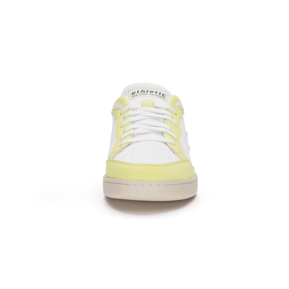 ETHLETIC Jesse Lo Cut Lime Yellow | Bleached Sand