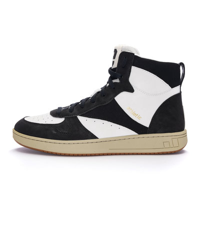 ETHLETIC Carl Hi Cut Chalk White | Jet Black