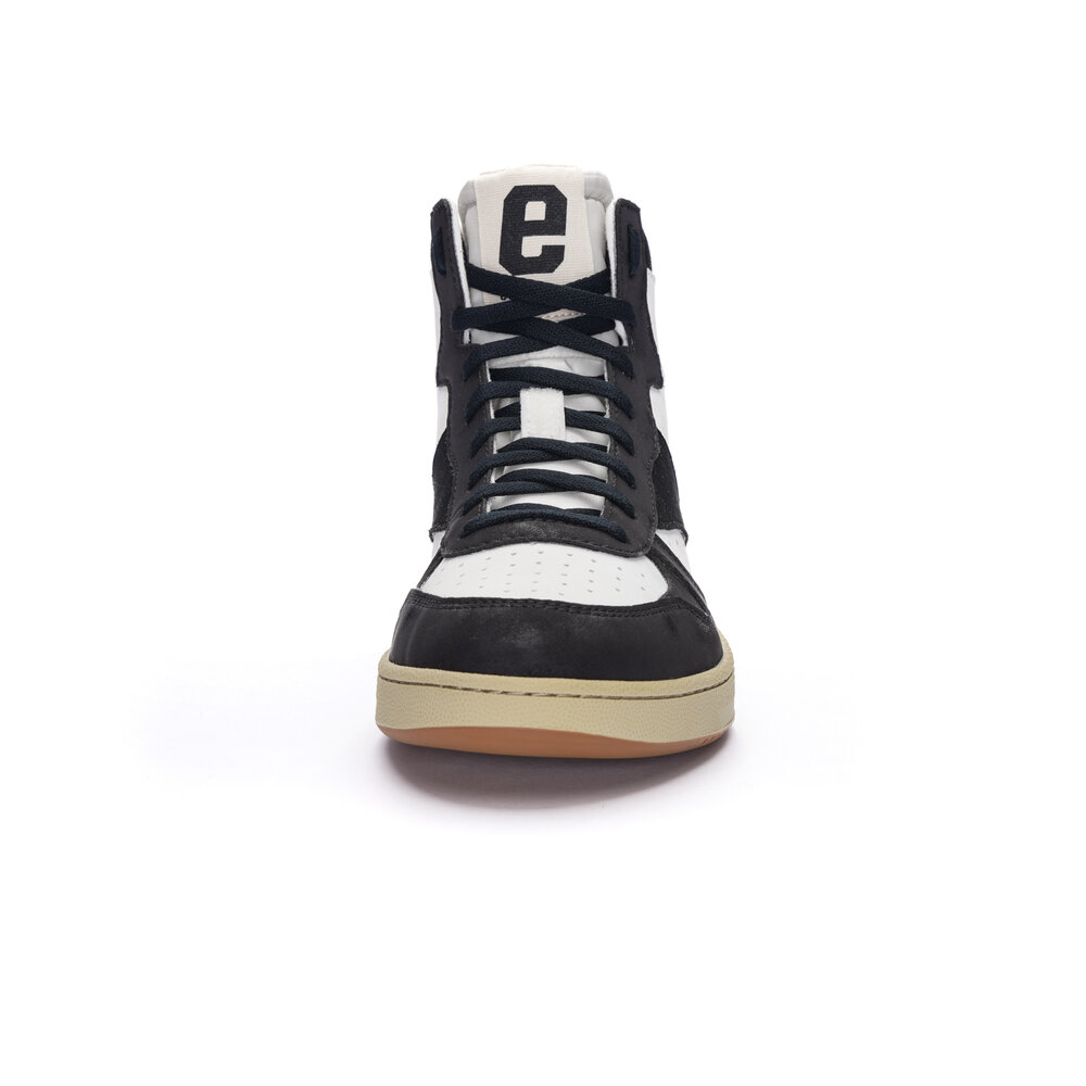 ETHLETIC Carl Hi Cut Chalk White | Jet Black
