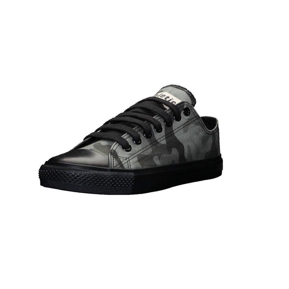 ETHLETIC Fair Trainer Black Cap Lo Cut Human Rights Olive | Jet Black
