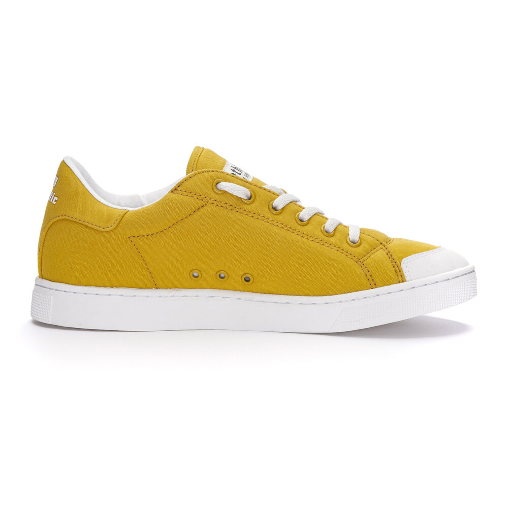 ETHLETIC Fair Trainer Active Lo Mustard Yellow | Just White