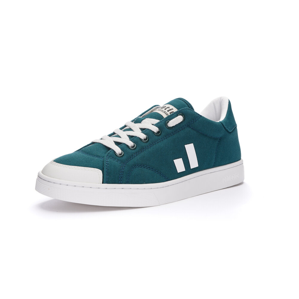 ETHLETIC Fair Trainer Active Lo Fir Tree Green | Just White
