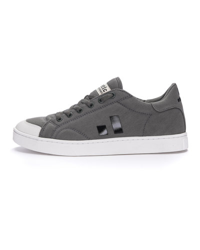 ETHLETIC Fair Trainer Active Lo Donkey Grey | Jet Black