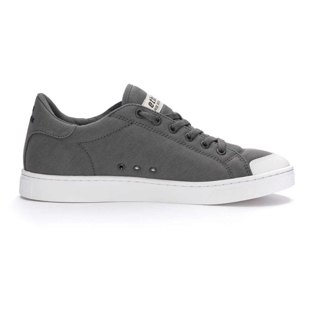 ETHLETIC Fair Trainer Active Lo Donkey Grey | Jet Black