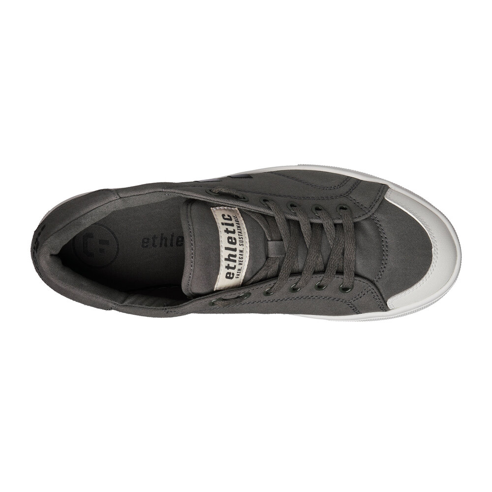 ETHLETIC Fair Trainer Active Lo Donkey Grey | Jet Black