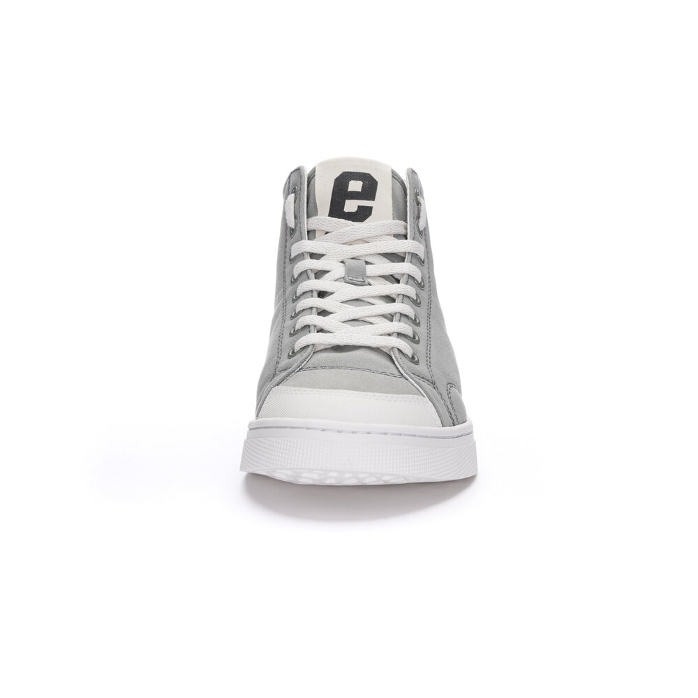 ETHLETIC Fair Trainer Active Hi Cut Shadow Grey | Just White