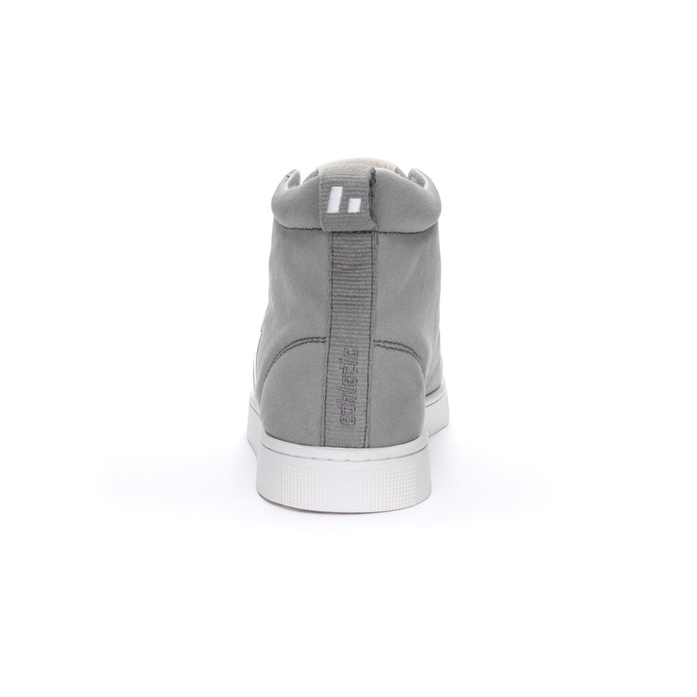 ETHLETIC Fair Trainer Active Hi Cut Shadow Grey | Just White