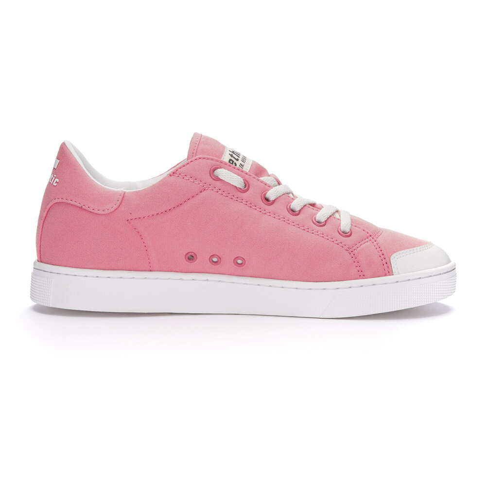 ETHLETIC Fair Trainer Active Lo Strawberry Pink | Just White