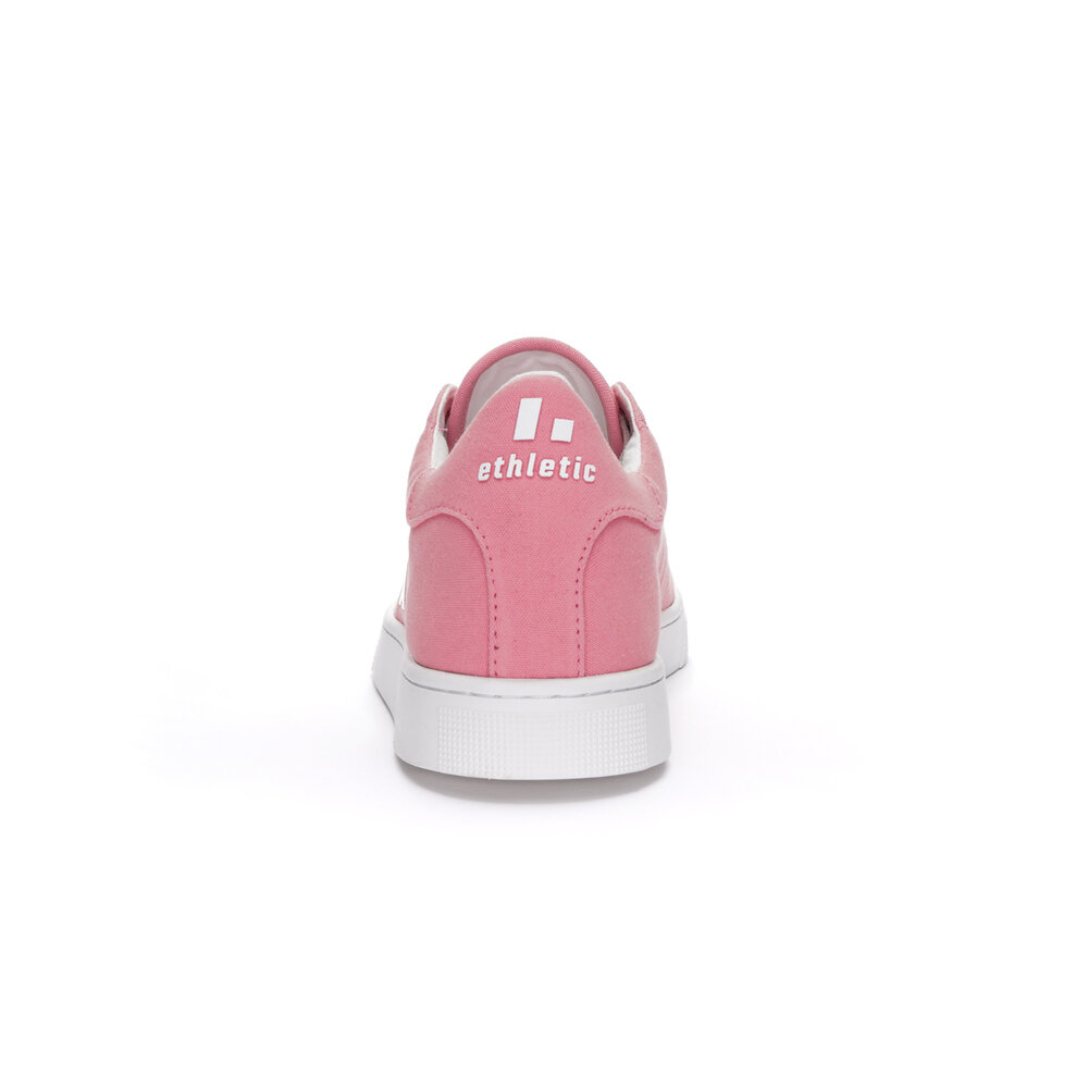 ETHLETIC Fair Trainer Active Lo Strawberry Pink | Just White