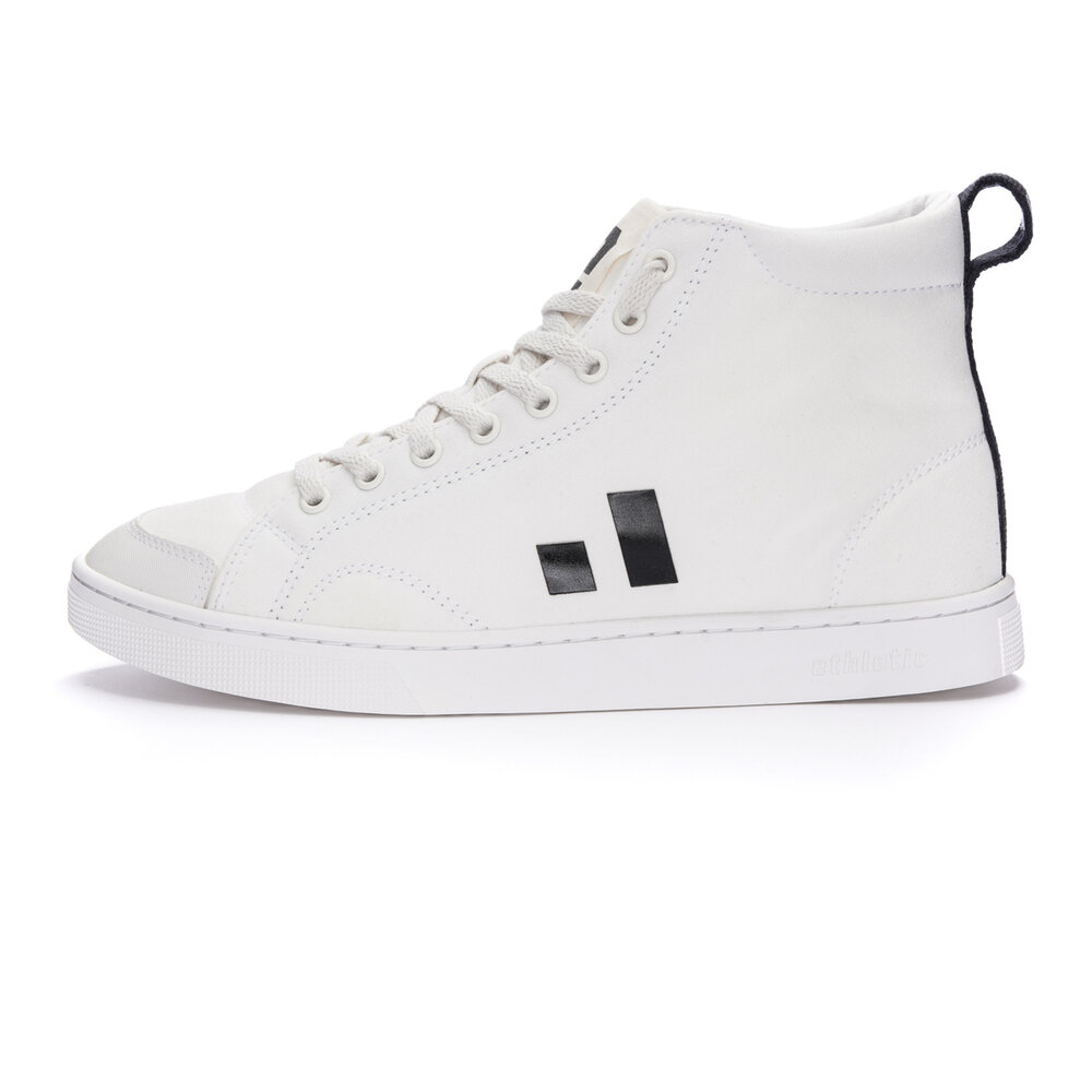 ETHLETIC Fair Trainer Active Hi Cut Just White | Just White
