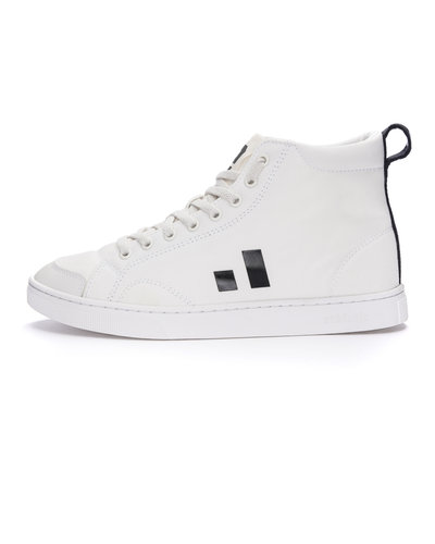 ETHLETIC Fair Trainer Active Hi Cut Just White | Just White