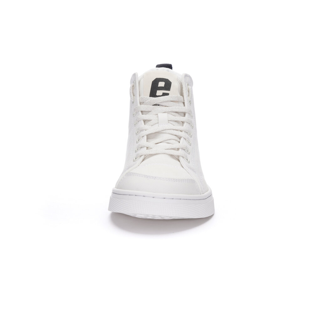 ETHLETIC Fair Trainer Active Hi Cut Just White | Just White