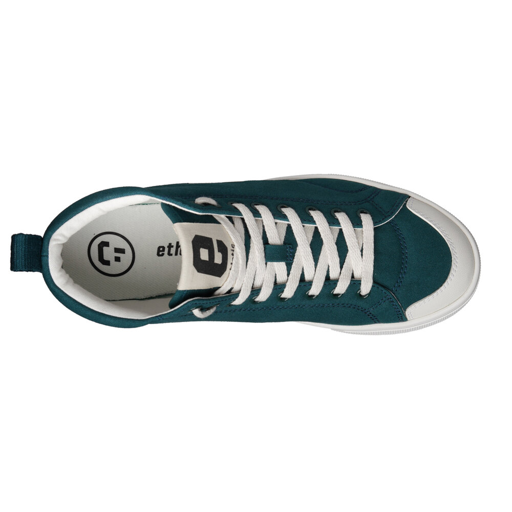 ETHLETIC Fair Trainer Active Hi Cut Fir Tree Green | Just White