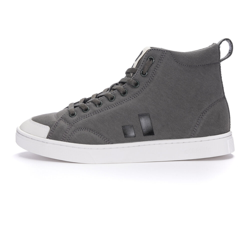ETHLETIC Fair Trainer Active Hi Cut Donkey Grey | Jet Black