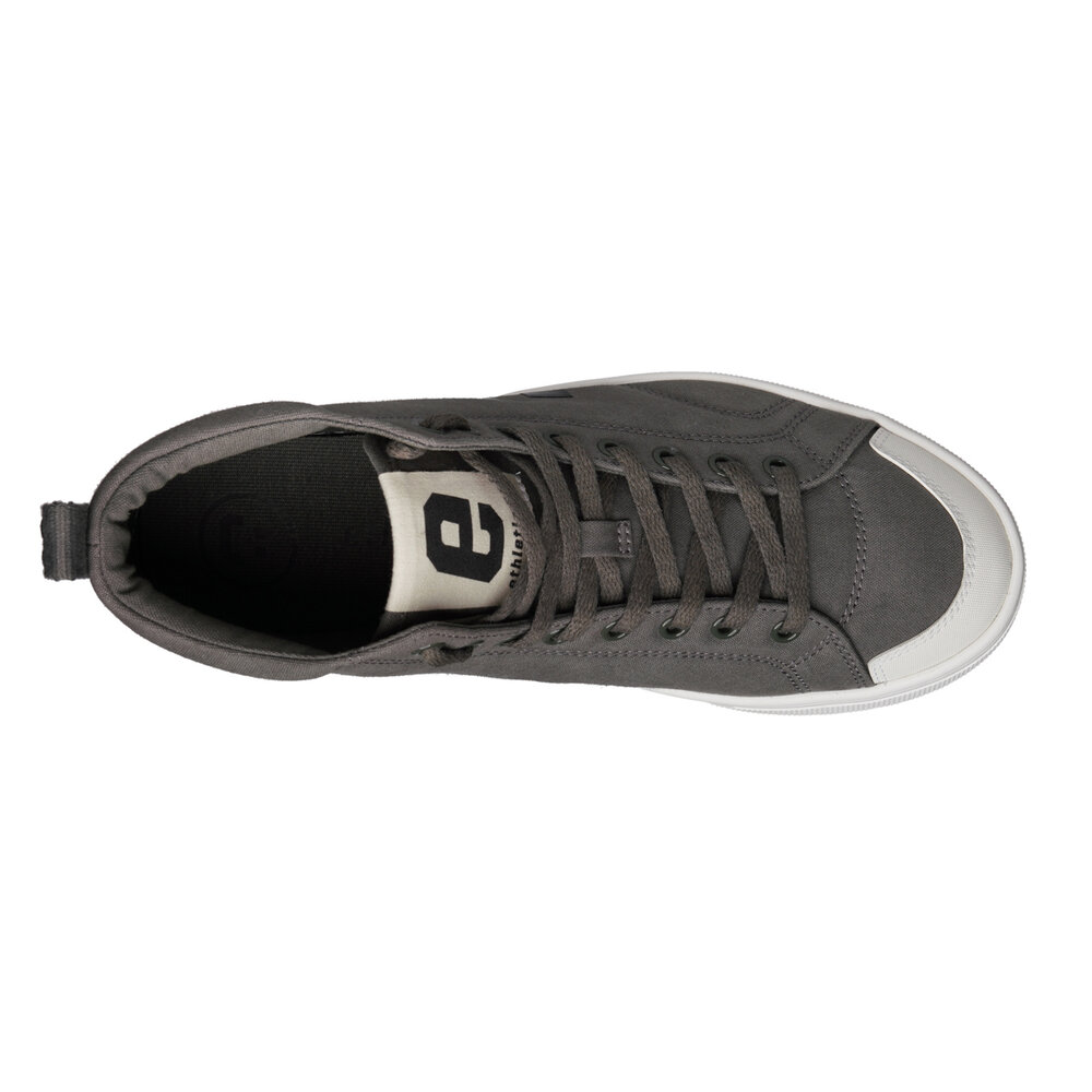 ETHLETIC Fair Trainer Active Hi Cut Donkey Grey | Jet Black
