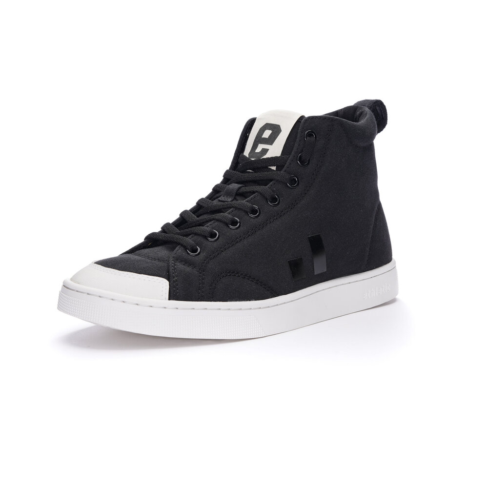 ETHLETIC Fair Trainer Active Hi Cut Jet Black | Jet Black
