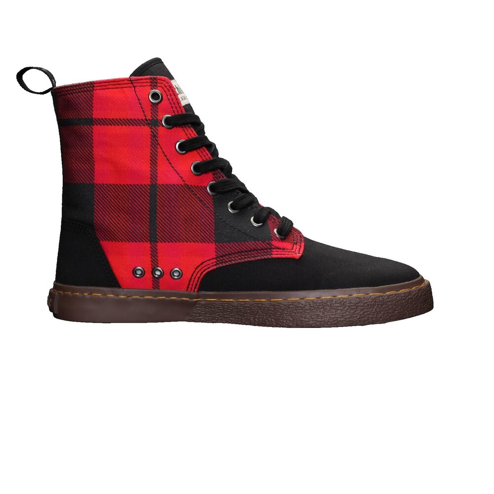 ETHLETIC Fair Sneaker Brock Tartan Fire Starter