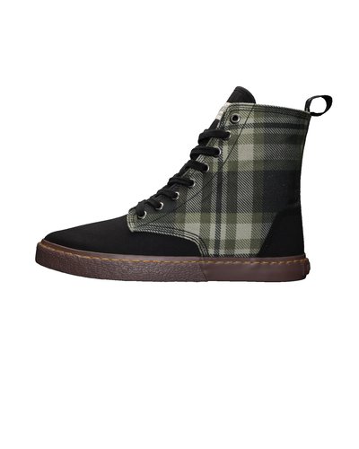 ETHLETIC Fair Sneaker Brock Tartan Mystic Green
