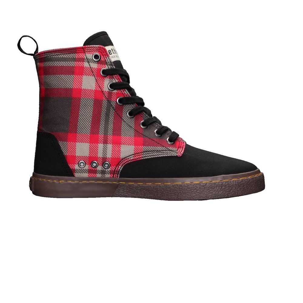 ETHLETIC Fair Sneaker Brock Tartan Rough Rug