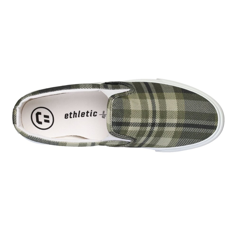 ETHLETIC Fair Deck Collection Tartan Mystic Green