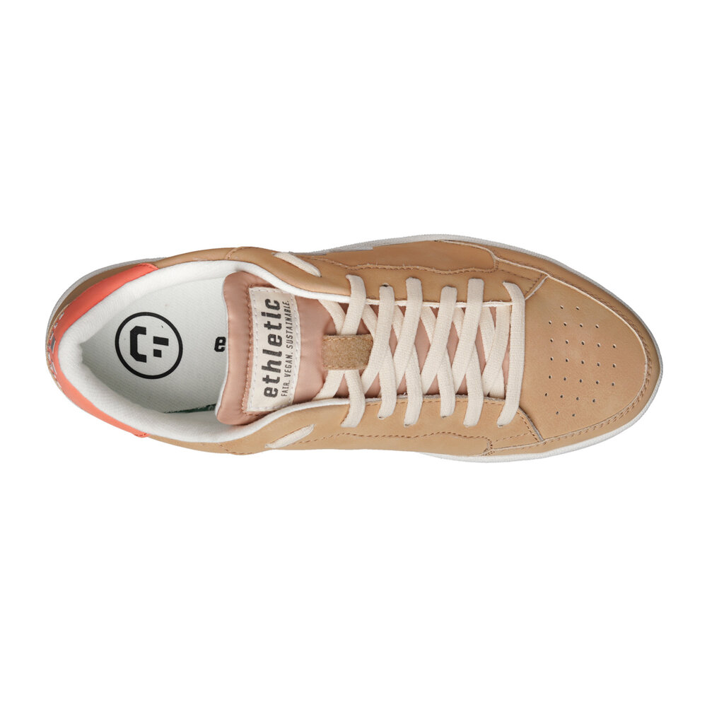 ETHLETIC Jesse Lo Cut Tan Beige | Bleached Orange