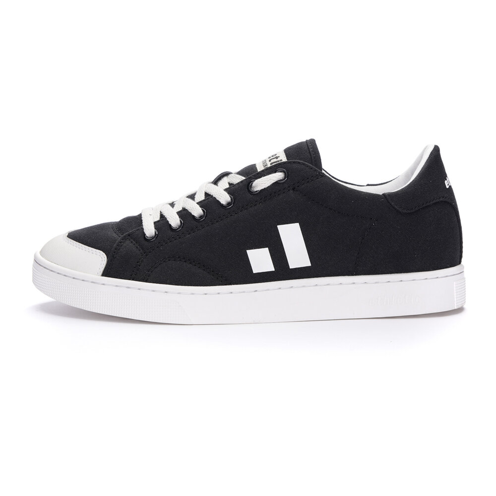ETHLETIC Fair Trainer Active Lo Jet Black | Just White