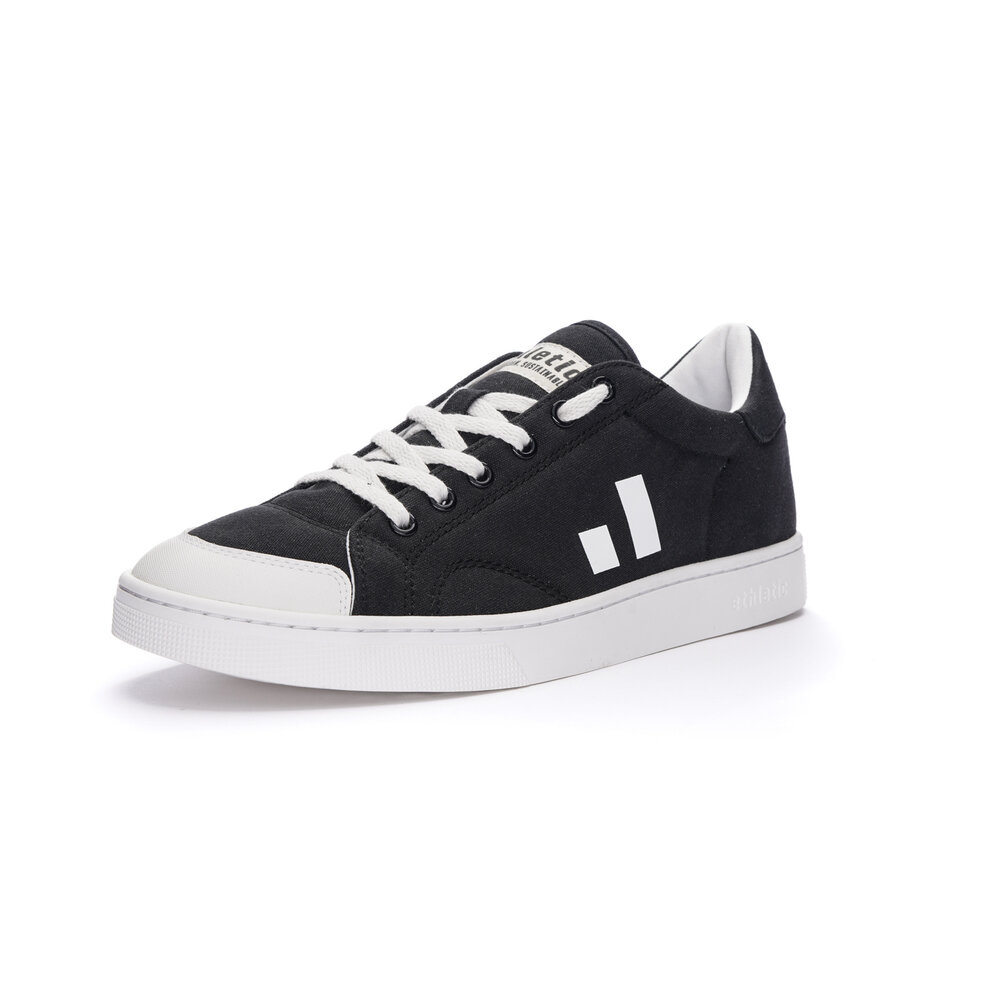 ETHLETIC Fair Trainer Active Lo Jet Black | Just White