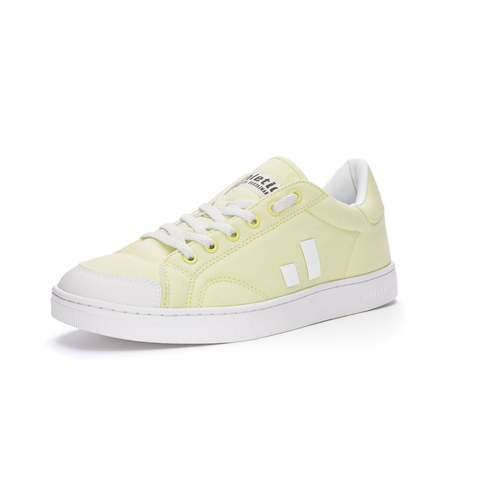 ETHLETIC Fair Trainer Active Lo Lime Yellow | Just White