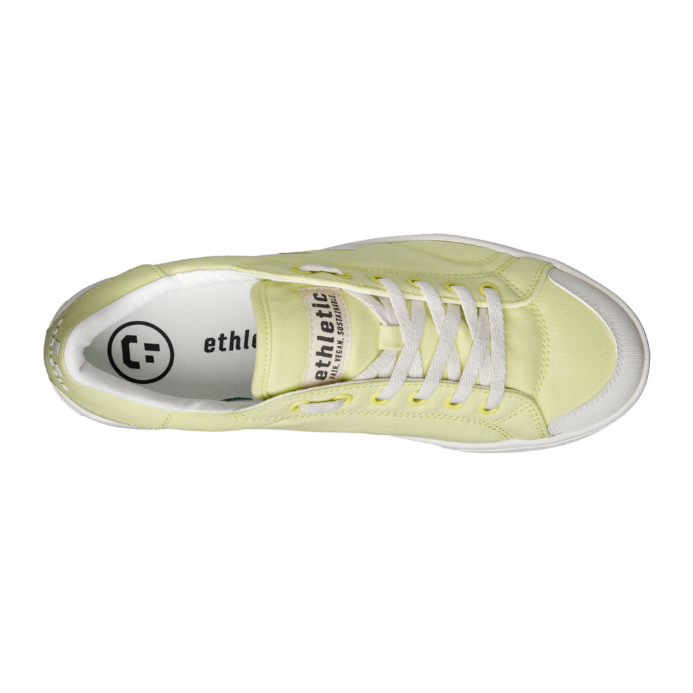 ETHLETIC Fair Trainer Active Lo Lime Yellow | Just White