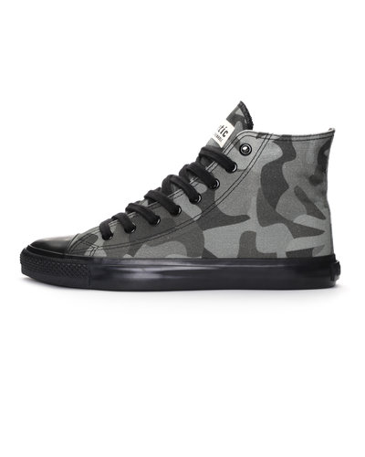 ETHLETIC Fair Trainer Black Cap Hi Cut Human Rights Olive | Jet Black