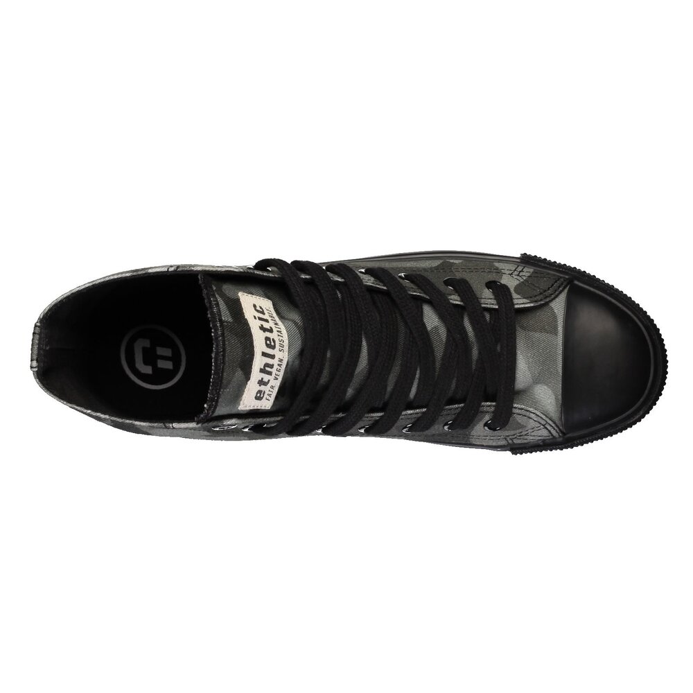 ETHLETIC Fair Trainer Black Cap Hi Cut Human Rights Olive | Jet Black