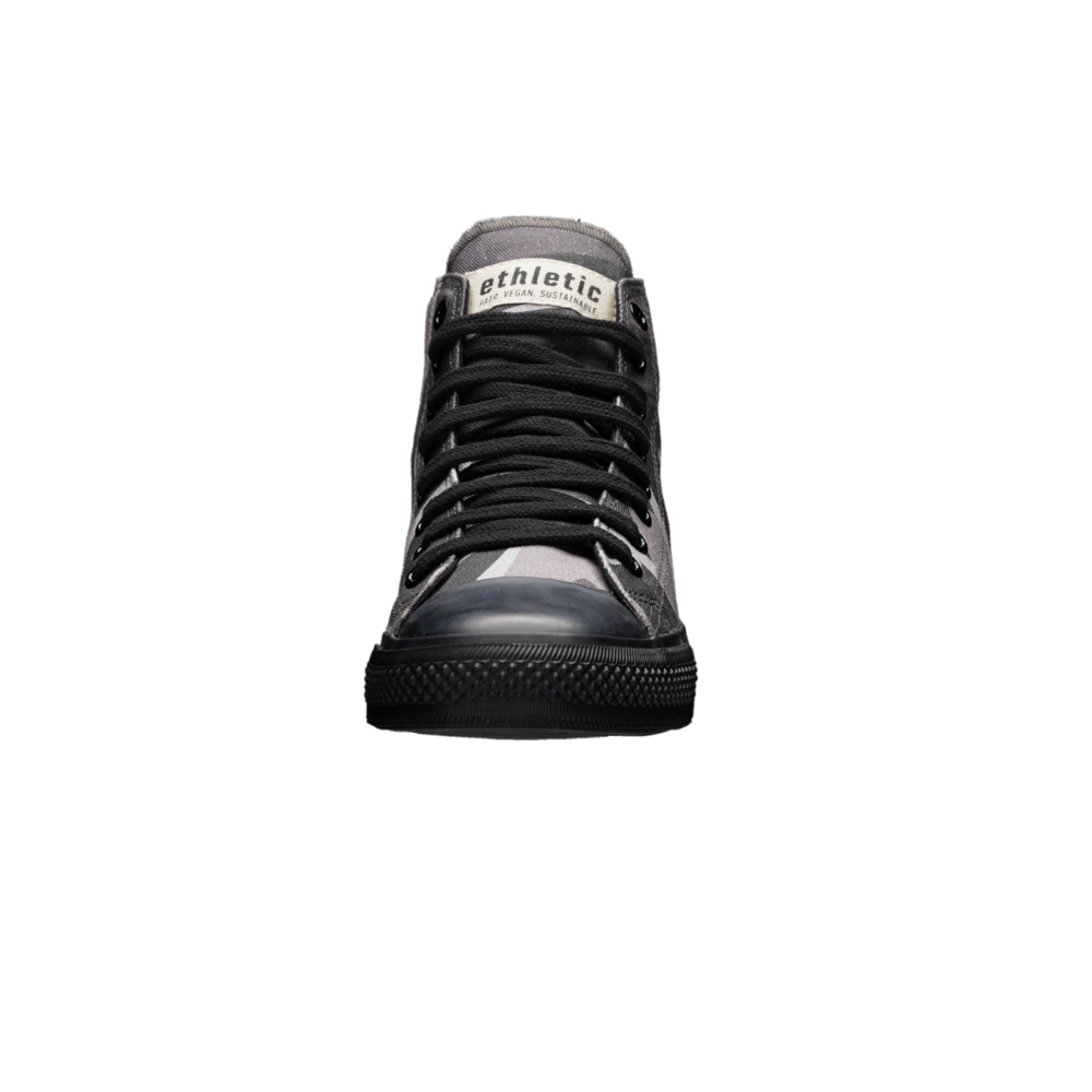 Fair Trainer Black Cap Hi Cut Camou Black | Jet Black