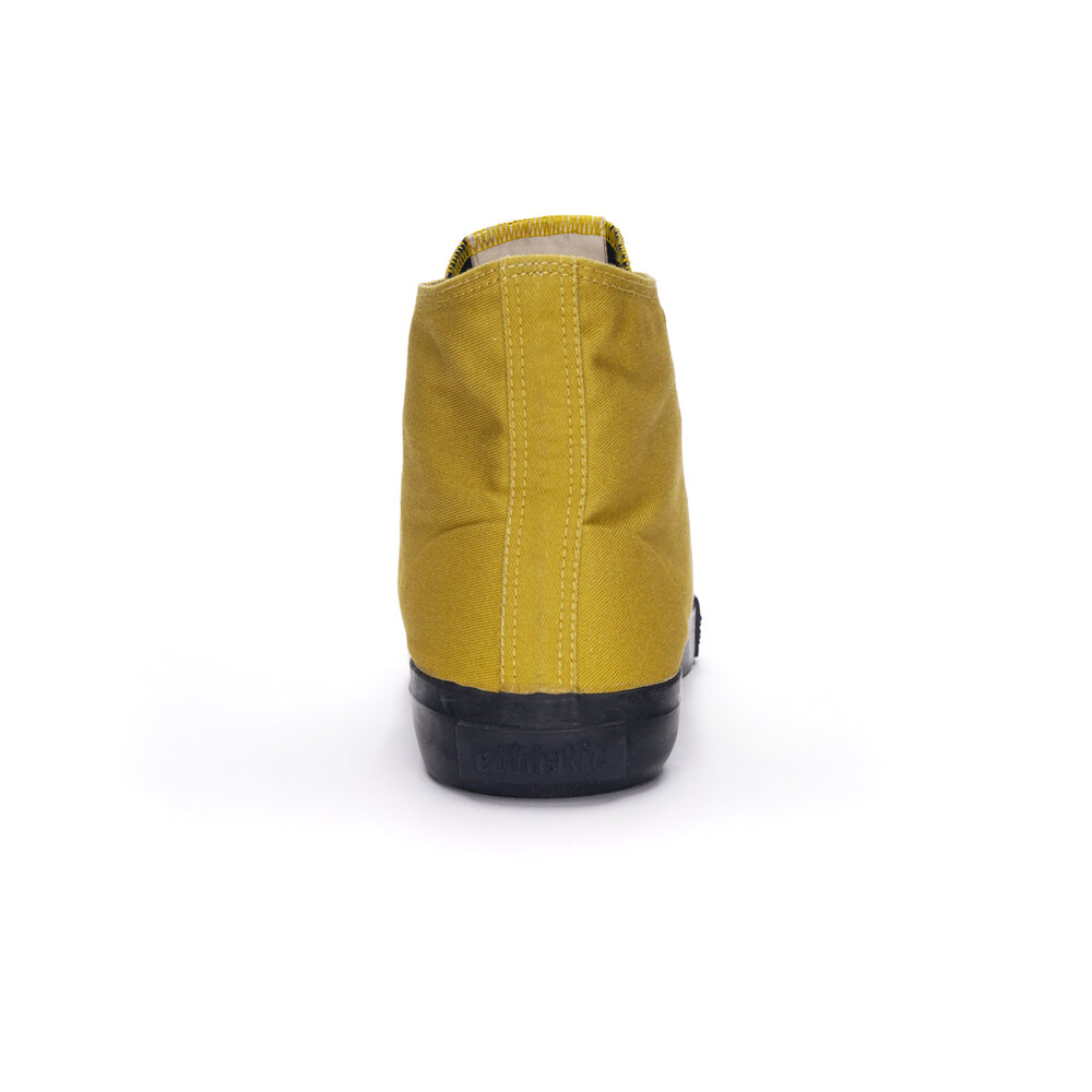 Fair Trainer Black Cap Hi Cut Mustard Yellow P | Jet Black