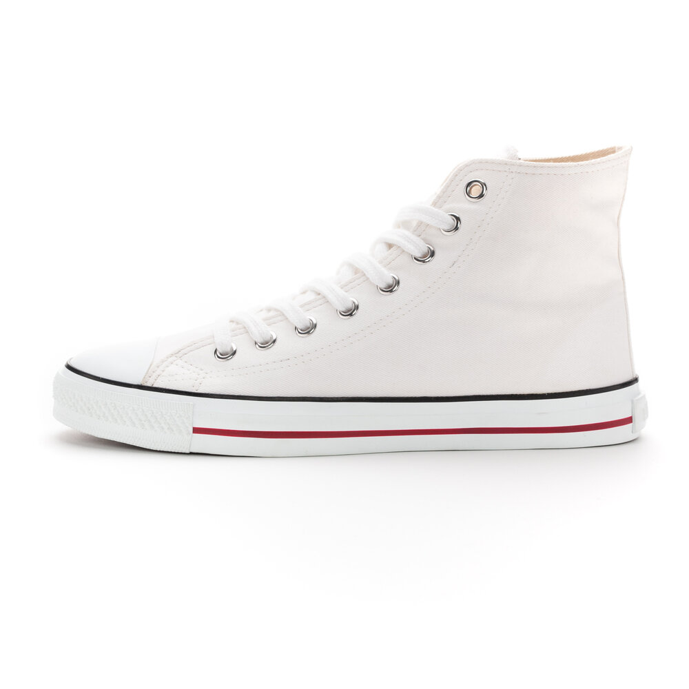 ETHLETIC Fair Trainer White Cap Hi Cut Just White | Just White