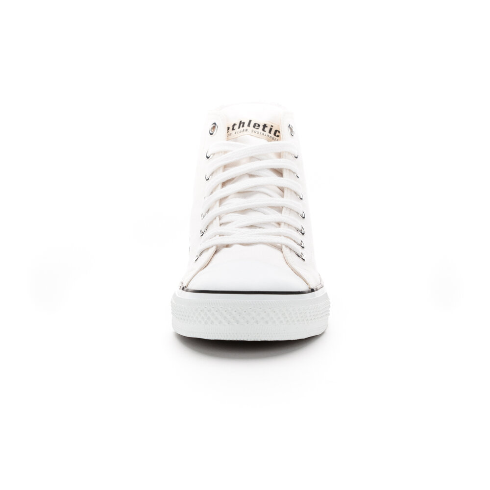 ETHLETIC Fair Trainer White Cap Hi Cut Just White | Just White