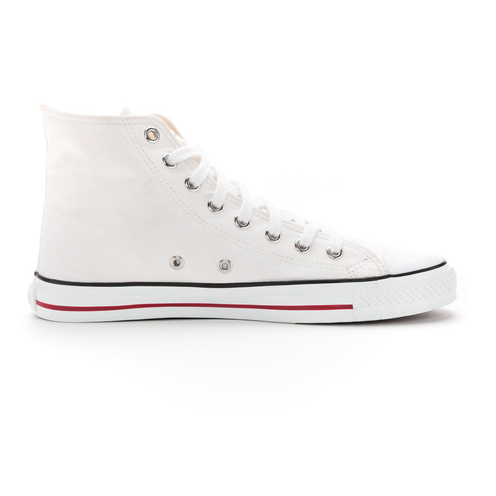 ETHLETIC Fair Trainer White Cap Hi Cut Just White | Just White