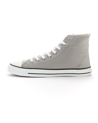 ETHLETIC Fair Trainer White Cap Hi Cut Urban Grey | Just White